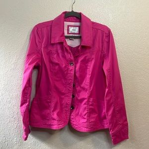 Tria pink cotton jacket